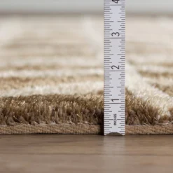 Sarita 2 Taupe 5 ft. x 7 ft. 6 in. Area Rug by Addison Rugs -Deals Flooring Luxe Store taupe addison rugs area rugs hdsa2ta5x8 1f 1000