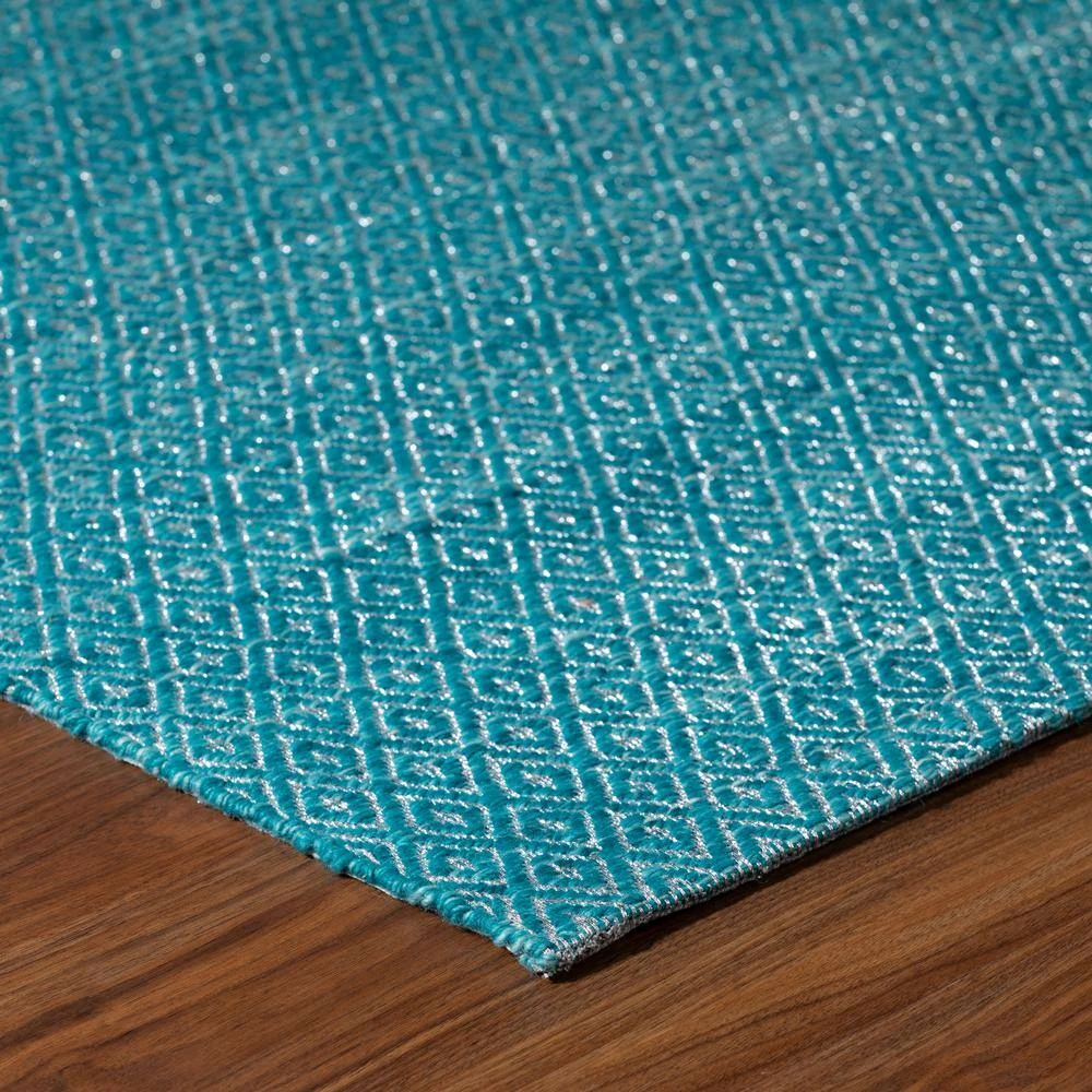 Cruz 1 Teal 2 ft. x 3 ft. Area Rug by Addison Rugs 8 Cruz 1 Teal 2 ft. x 3 ft. Area Rug by Addison Rugs - Image 6
