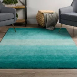 Dunes 1 Teal 5'X7'3" Ombre Wool Indoor by Addison Rugs -Deals Flooring Luxe Store teal addison rugs area rugs hddu1te5x7 31 1000