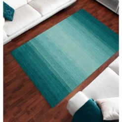 Dunes 1 Teal 5'X7'3" Ombre Wool Indoor by Addison Rugs -Deals Flooring Luxe Store teal addison rugs area rugs hddu1te5x7 d4 1000