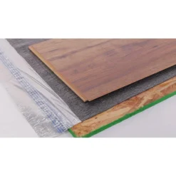100 sq. ft. 25 ft. x 4 ft. x .093 in. Premium 3-in-1 Underlayment by TrafficMaster -Deals Flooring Luxe Store trafficmaster underlayment 100779554 4f 1000