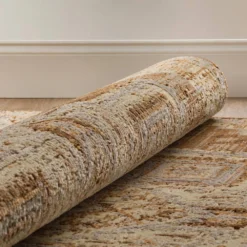 Freya 1 Walnut 7 ft. 6 in. x 9 ft. 8 in. Vintage Medallion Indoor Area Rug by Addison Rugs -Deals Flooring Luxe Store walnut addison rugs area rugs hdfr1wa8x10 44 1000