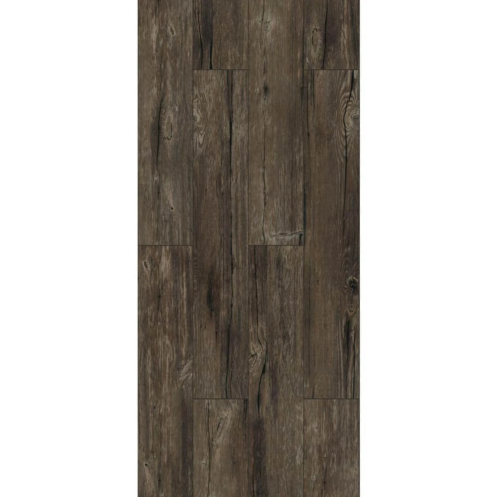 Walnut Ember Grey 6 in. x 36 in. Peel and Stick Vinyl Plank (36 sq. ft. / case) by TrafficMaster 3 Walnut Ember Grey 6 in. x 36 in. Peel and Stick Vinyl Plank (36 sq. ft. / case) by TrafficMaster