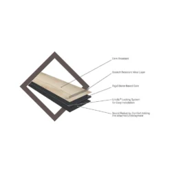 Winding Brook 5.98 in. W Rigid Core Click Lock Luxury Vinyl Plank Flooring (23.95 sq. ft./case) by TrafficMaster -Deals Flooring Luxe Store winding brook trafficmaster vinyl plank flooring vtrhdwinbro6x36 1f 1000